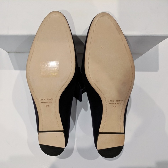 Reserved🎈The Row Elodie Satin Knot Ballet Flats - Picture 5 of 8